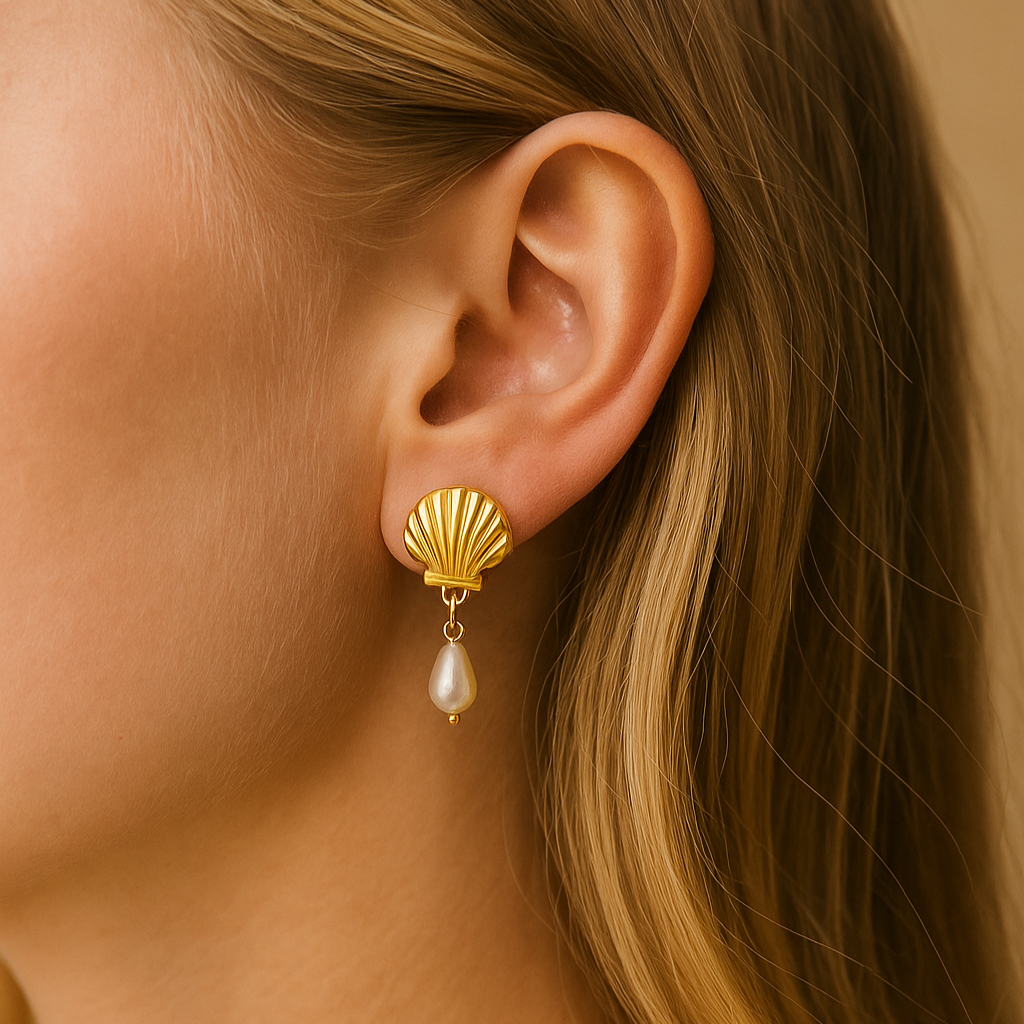 ISLA SHELLS Øreringe